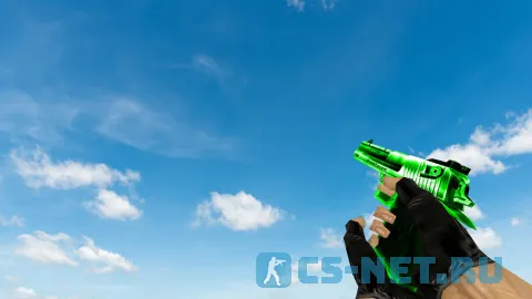 Модель «Default Deagle Green» для CS 1.6 (скрин 2)