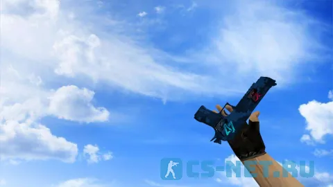 Модель «Deagle Ржавый кобальт (stickers)» для CS 1.6