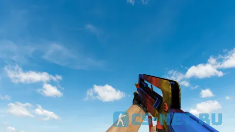 Модель «Famas | Мраморный градиент» для CS 1.6 (скрин 3)