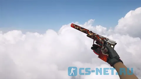 Модель «USP | Подтвержденное убийство (red gloves)» для CS 1.6