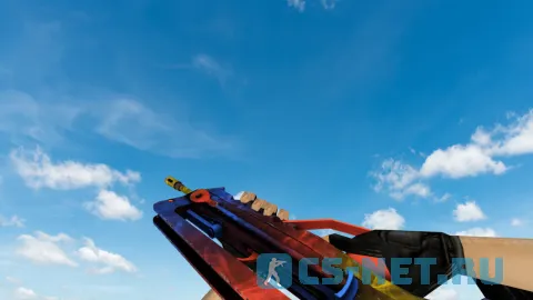 Модель «Famas | Мраморный градиент» для CS 1.6 (скрин 2)