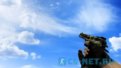 Модель «Deagle Лесной камуфляж» для CS 1.6 (скрин 2)
