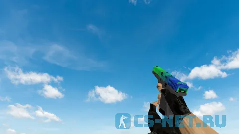 Модель «Glock Lime Fade» для CS 1.6 (скрин 2)