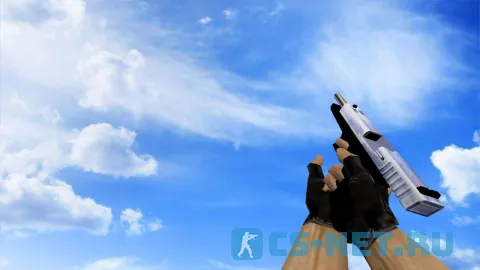 Модель «Glock Хром» для CS 1.6 (скрин 2)