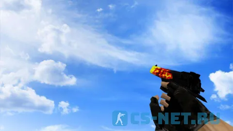 Модель «Default Deagle | Пламя» для CS 1.6 (скрин 2)