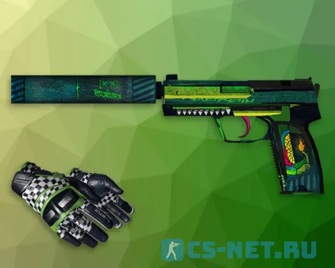 Модель «USP Чудовищная смесь (Monster Mashup)» для CS 1.6