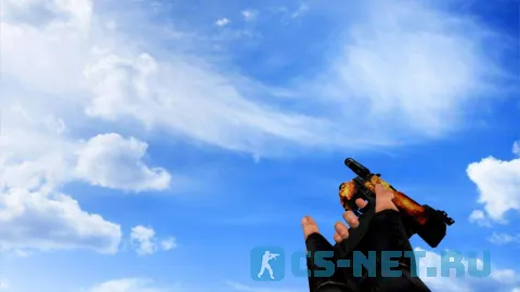 Модель «USP Огненный» для CS 1.6 (скрин 2)
