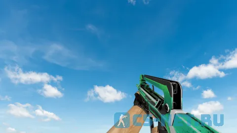 Модель «Famas Cyber Green» для CS 1.6 (скрин 3)