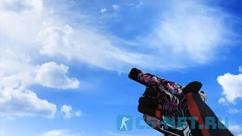 Модель «Glock «Неонуар» (Neo-Noir)» для CS 1.6 (скрин 2)