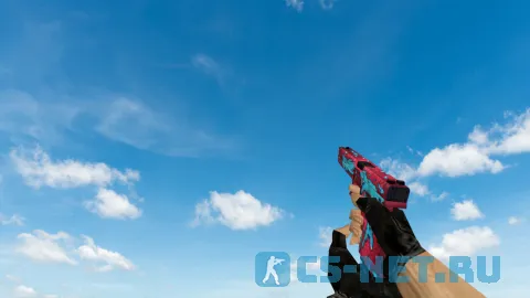 Модель «Стандартный Glock Дух воды» для CS 1.6 (скрин 2)