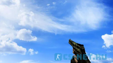 Модель «Deagle Лесной камуфляж» для CS 1.6