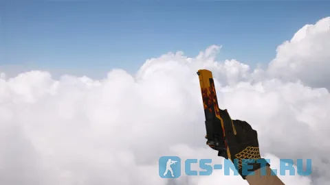 Модель «Deagle Пламя (yellow gloves)» для CS 1.6 (скрин 2)
