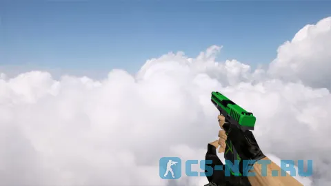 Модель «Glock Green Skin» для CS 1.6 (скрин 2)