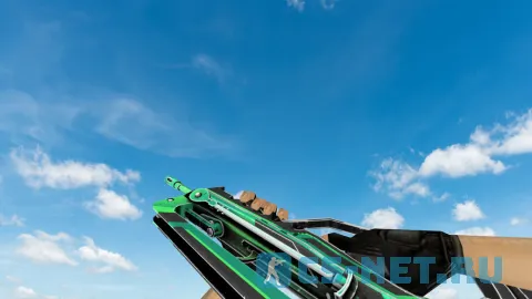 Модель «Famas Cyber Green» для CS 1.6 (скрин 2)