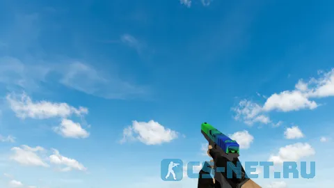 Модель «Glock Lime Fade» для CS 1.6
