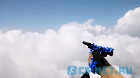 Модель «Default USP Blue Fire» для CS 1.6 (скрин 2)