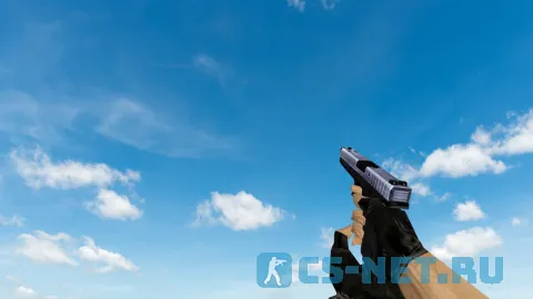 Модель «Default Glock Blue Steel» для CS 1.6 (скрин 2)