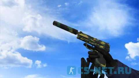 Модель «USP | Камуфляж» для CS 1.6 (скрин 2)