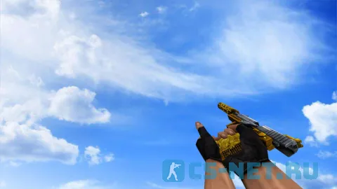 Модель «USP Желтый дракон» для CS 1.6 (скрин 2)
