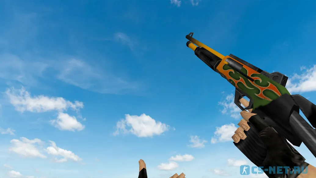 Модель «Default XM1014 | Горелка Теклу» для CS 1.6 (скрин 2)