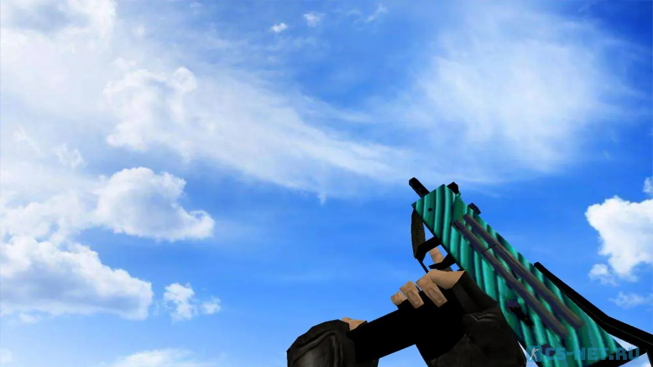 Модель «MAC-10 | Малахит» для CS 1.6 (скрин 2)