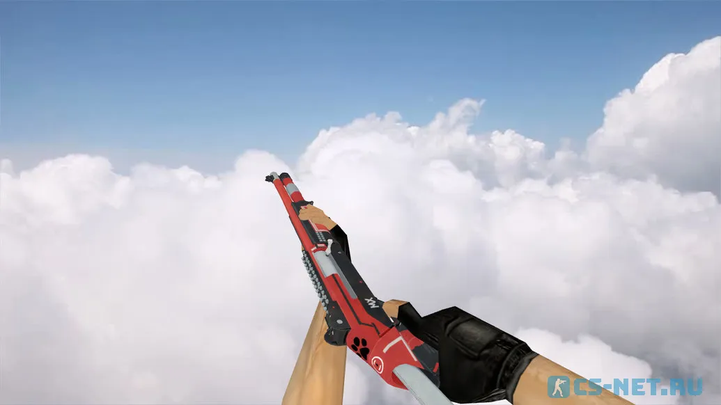 Модель «XM1014 Red Fury» для CS 1.6 (скрин 2)
