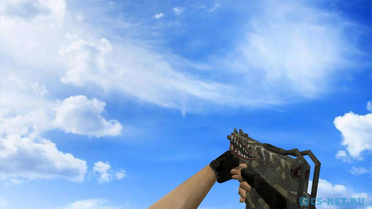 Модель «MAC-10 | Истребитель (no anims)» для CS 1.6