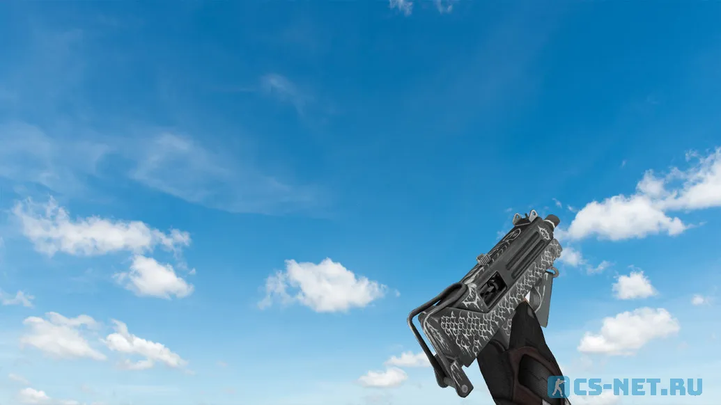 Модель «MAC-10 | Белая рыба» для CS 1.6 (скрин 2)