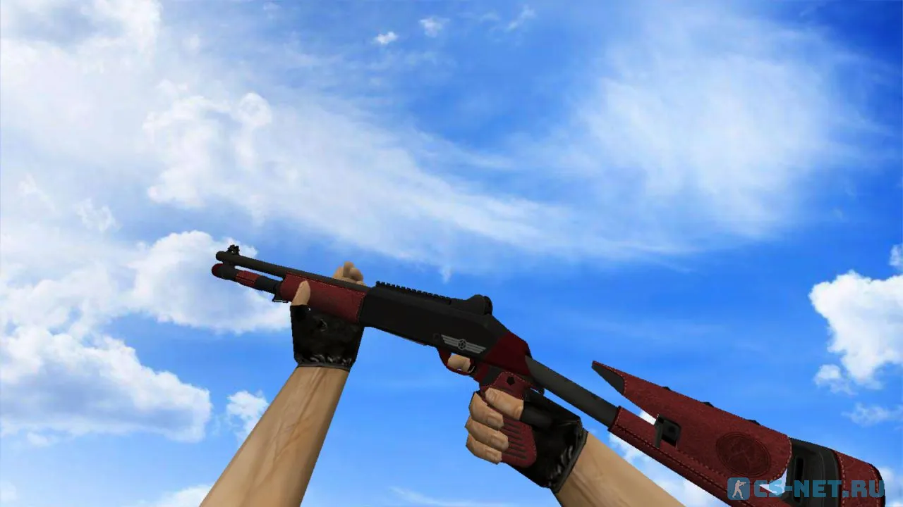 Модель «XM1014 Красная кожа» для CS 1.6