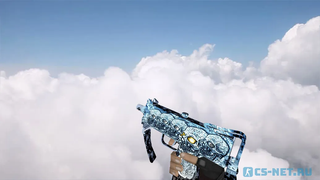Модель «MAC-10 Diamond skull» для CS 1.6