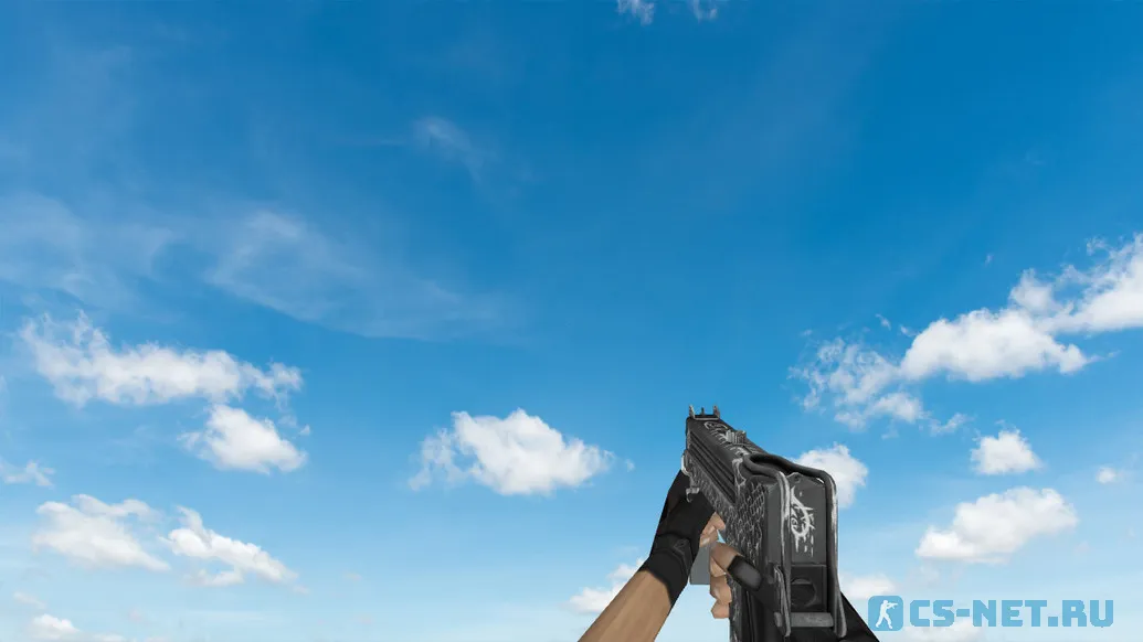 Модель «MAC-10 | Белая рыба» для CS 1.6 (скрин 3)