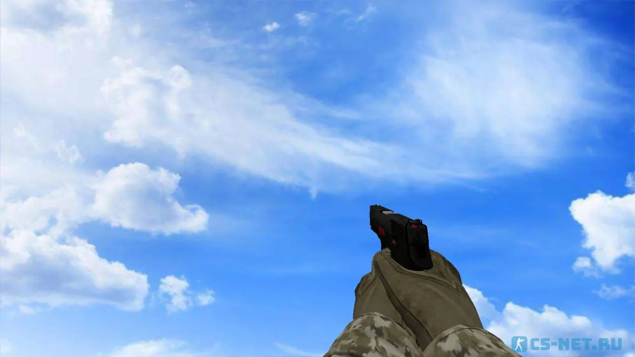 Модель «P250 Красно-черный» для CS 1.6