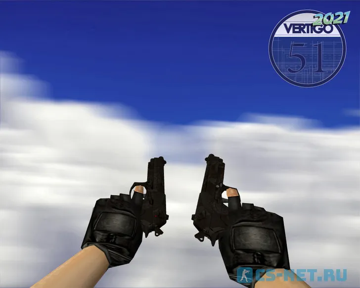 Модель «Dual Berettas | Замена масла (Oil Change)» для CS 1.6 (скрин 2)