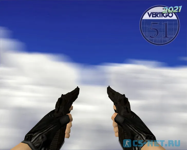 Модель «Dual Berettas | Замена масла (Oil Change)» для CS 1.6 (скрин 3)