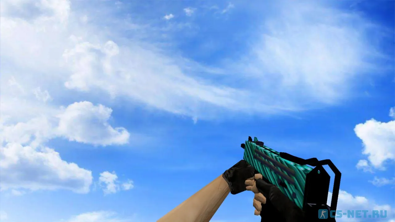 Модель «MAC-10 | Малахит» для CS 1.6