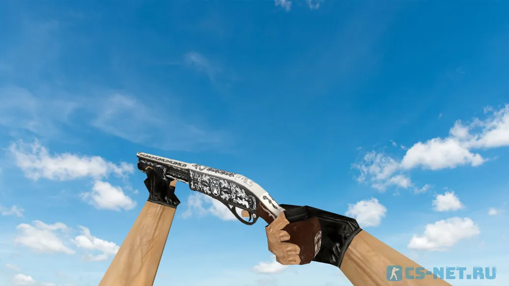 Модель «Sawed-off | Королевское серебро» для CS 1.6