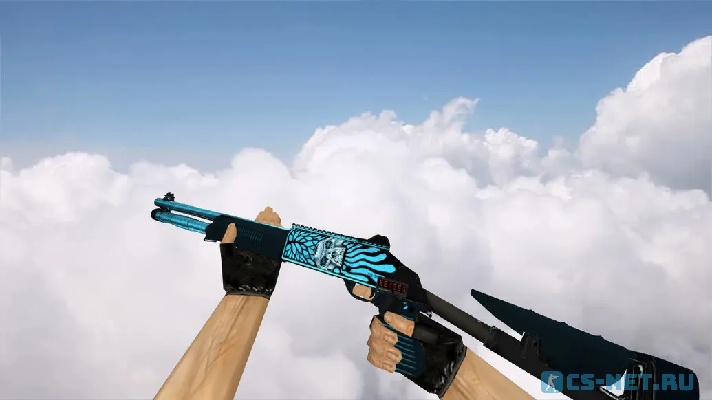 Модель «XM1014 Necromancer Frost» для CS 1.6