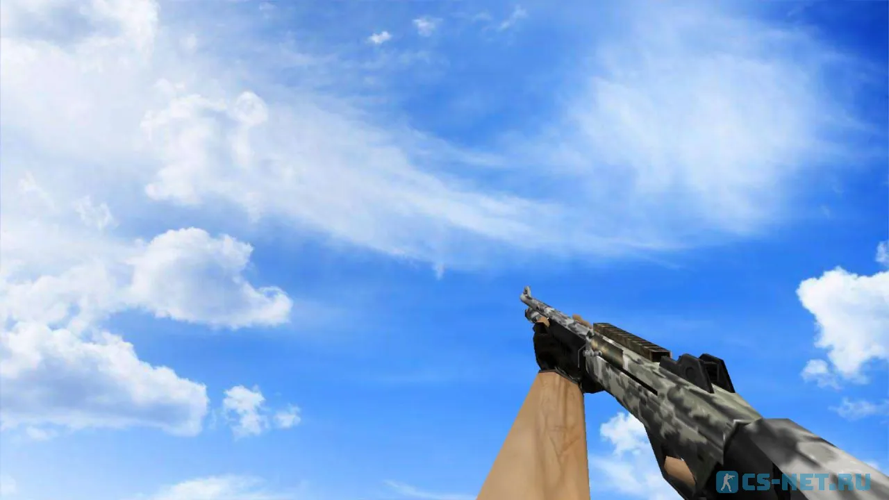 Модель «XM1014 Снежный камуфляж» для CS 1.6