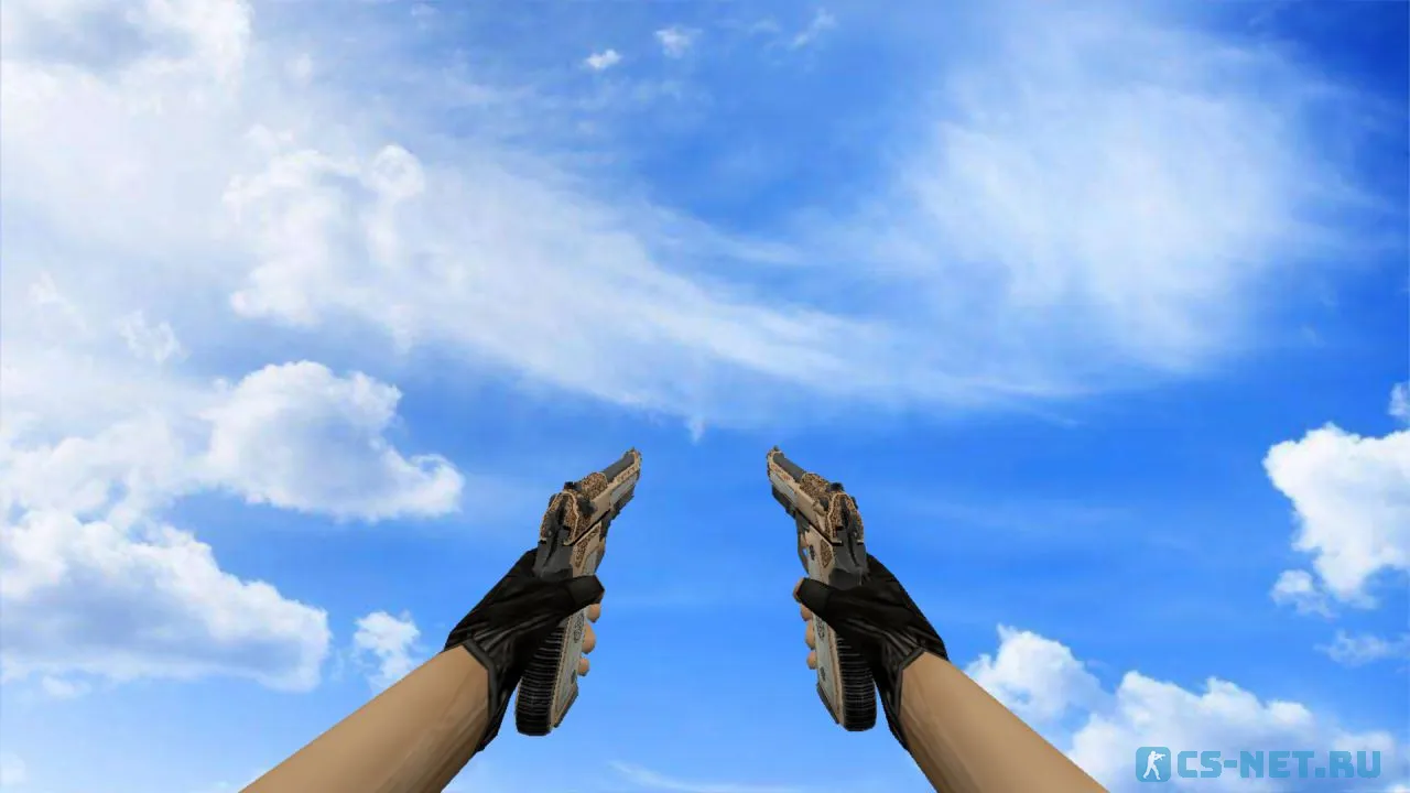 Модель «Dual Elites Золотой картель» для CS 1.6 (скрин 3)