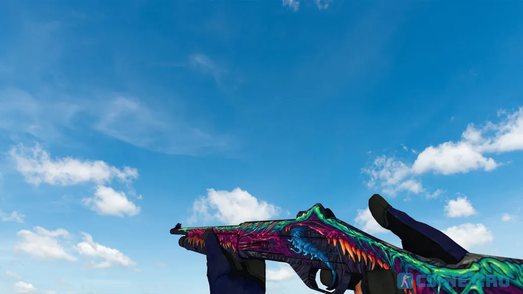 Модель «Nova | Скоростной зверь (blue gloves)» для CS 1.6