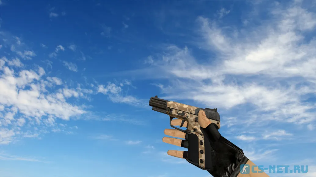 Модель «Five Seven | Пустынный камуфляж» для CS 1.6