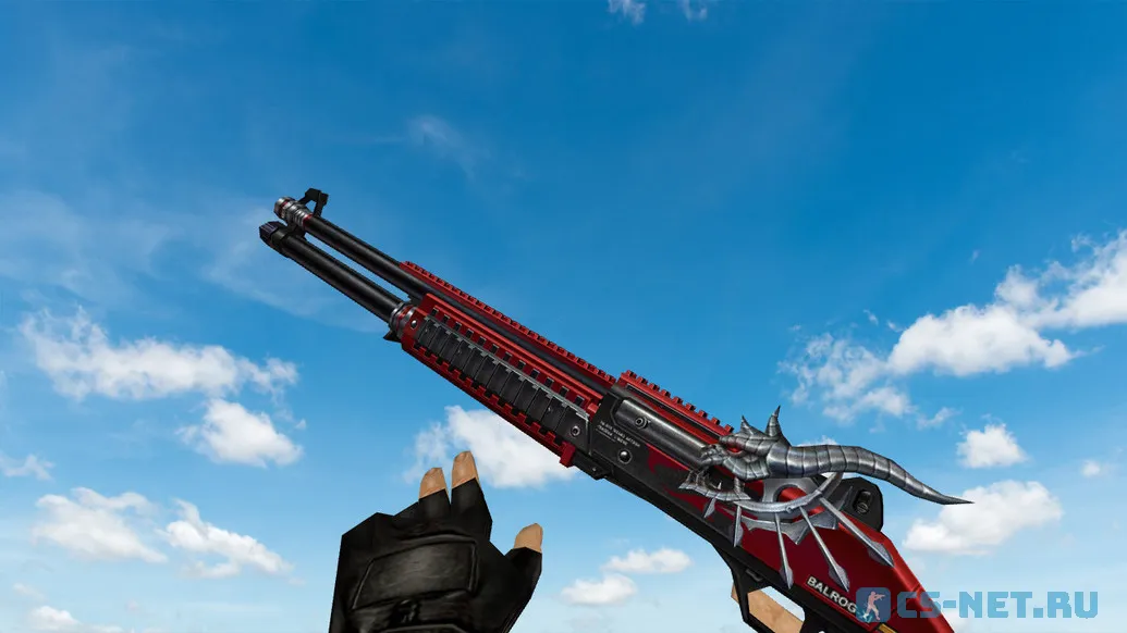 Модель «Balrog XI Red» для CS 1.6 (скрин 2)
