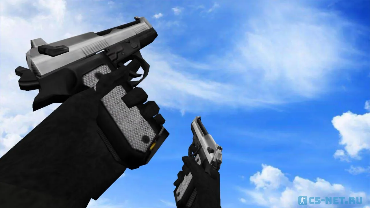 Модель «Dual Elites Серебро» для CS 1.6 (скрин 2)