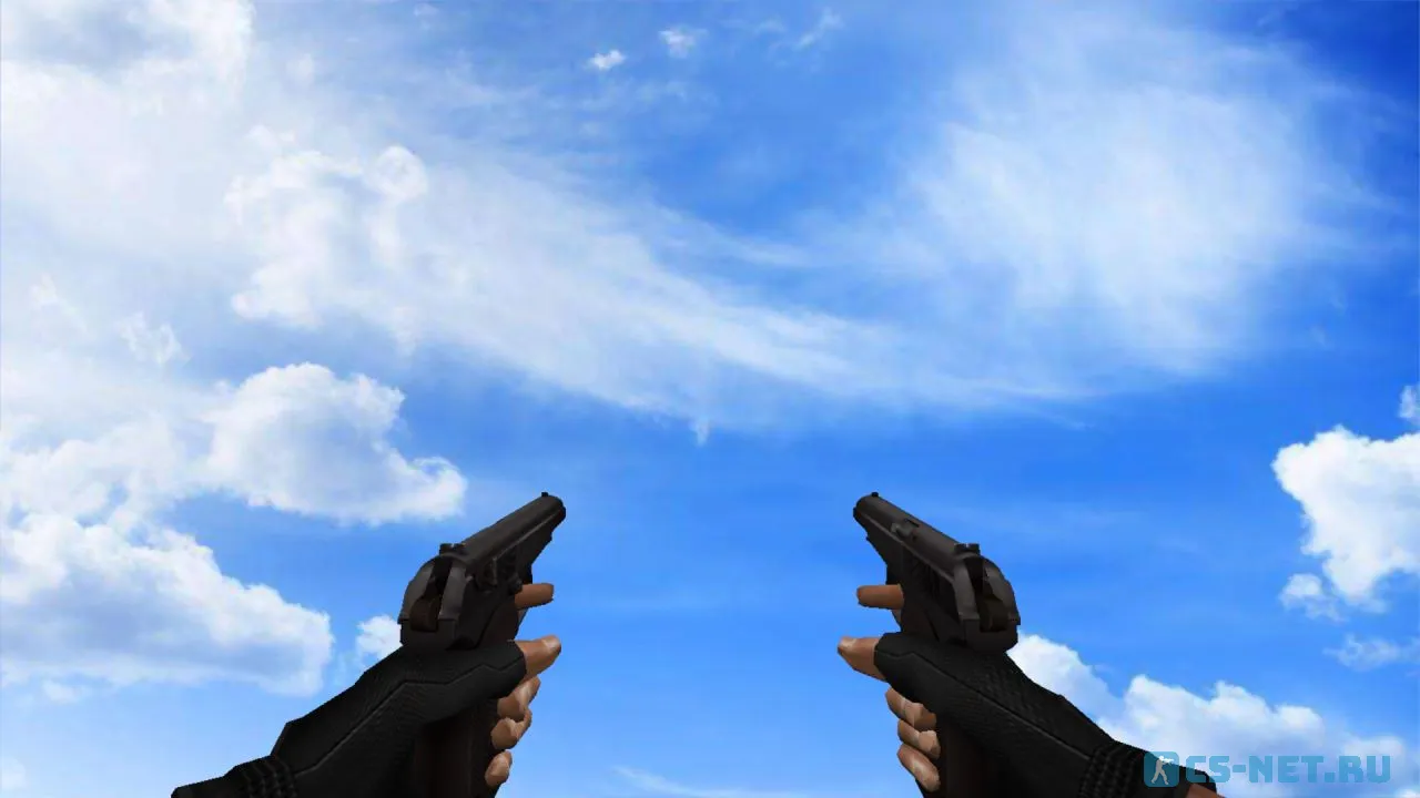 Модель «Два пистолета Макарова» для CS 1.6