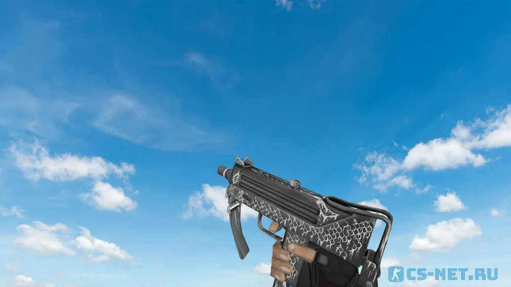 Модель «MAC-10 | Белая рыба» для CS 1.6
