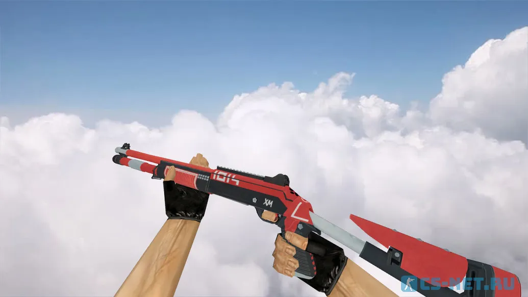 Модель «XM1014 Red Fury» для CS 1.6