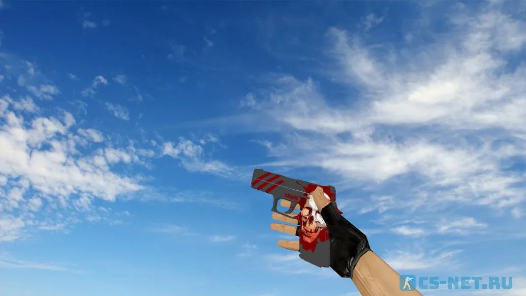 Модель «P250 Bloody Skull» для CS 1.6