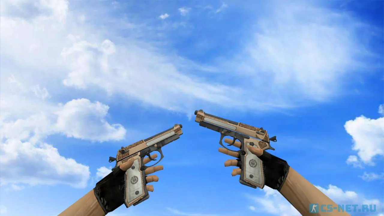 Модель «Dual Elites Золотой картель» для CS 1.6