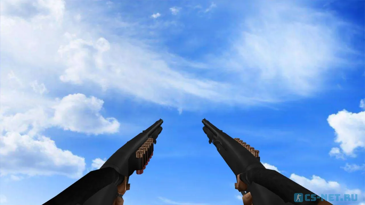 Модель «Два дробовика» для CS 1.6