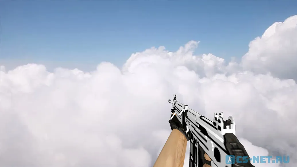 Модель «Default Galil Black-n-White» для CS 1.6